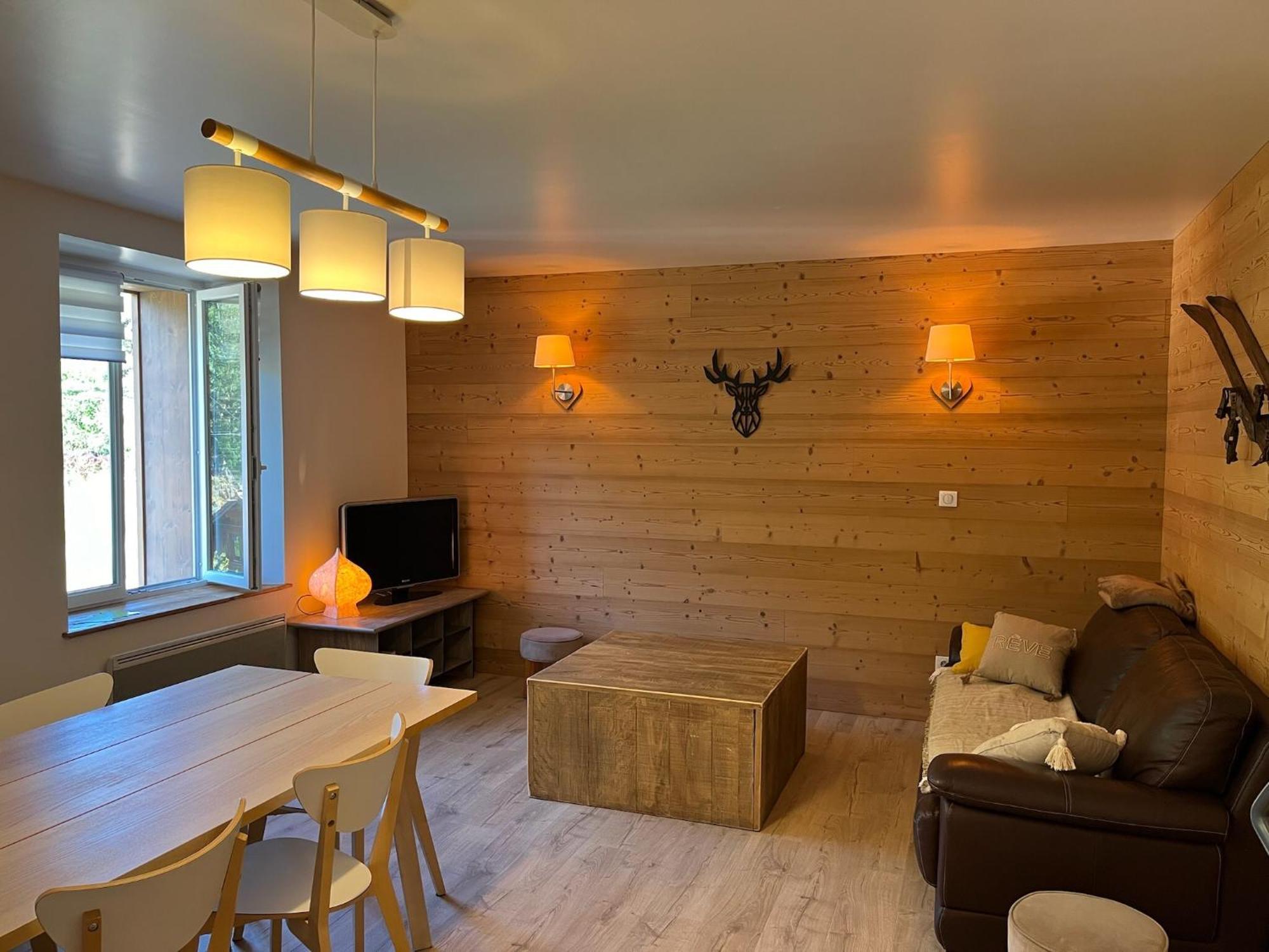 Loft 5 Personnes Type Chalet Avec Jardin Saint-Maurice-sur-Moselle Exteriér fotografie